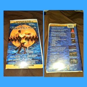 Riverdance on VHS, tested works, some slight bending on case trim